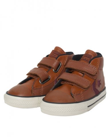 Converse peuter jongens sneakers camel