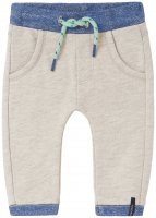 Noppies Joggingbroek Erwin - Off White Melange - Babykleding