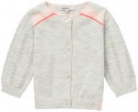 Noppies Vest Dunbar - Off White Melange - Babykleding