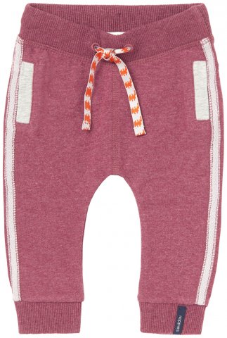 Noppies Joggingbroek Glenville - Bordeaux Melange - Babykleding