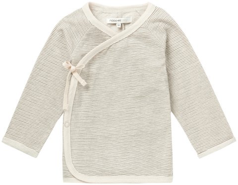 Noppies Longsleeve Destin - Graphite - Babykleding