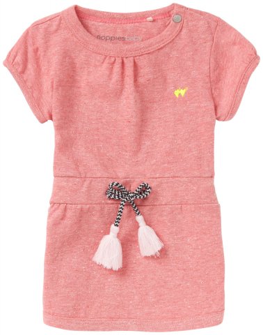 Noppies Jurk Florence - Bright Pink - Babykleding