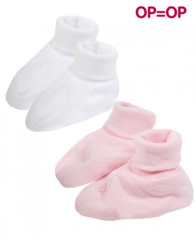 Prenatal newborn slofjes 2-pack